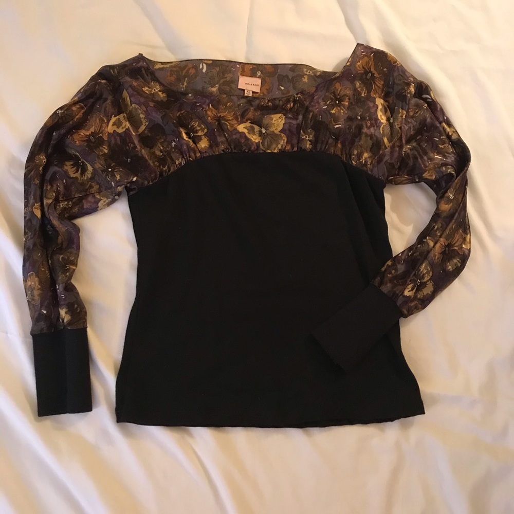 Billy Reid pansy top